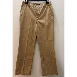 Lauren Ralph Lauren Dress Pants Women's Sz. 6P Tan Beige Fit Business Slacks